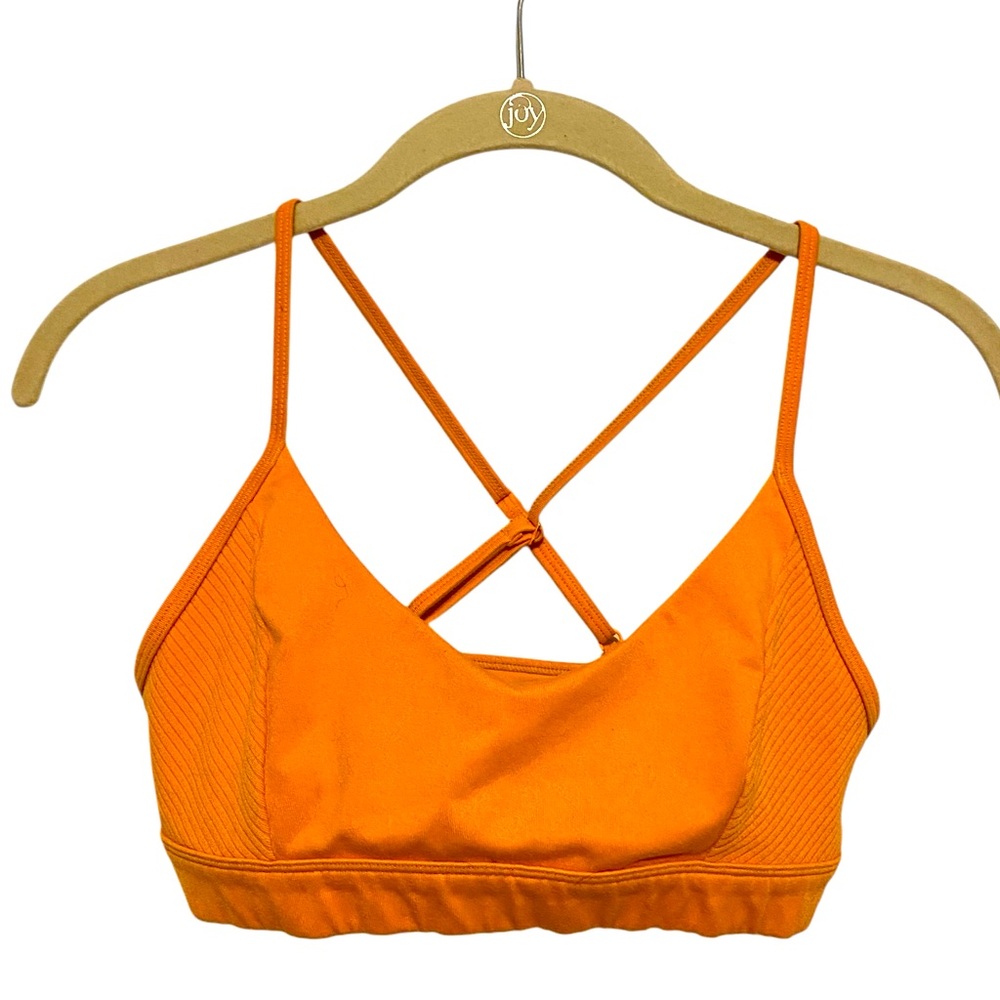 Alo Yoga Sport Bra. Cantaloupe Color. Sz. XS